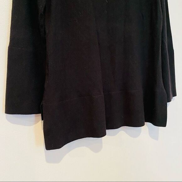 Gibson Latimer Split Hi Lo Hem Flare Sleeve Top Size Medium - Picture 5 of 8